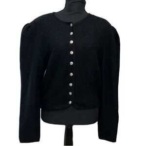 Tally Ho Black Wool Vintage Jacket(Size M)
